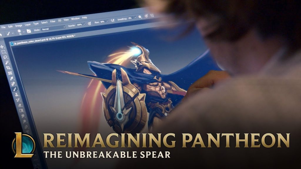 Reimagining Pantheon, the Unbreakable Spear